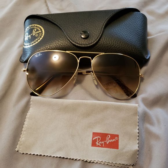 Ray-ban Sunglasses--aviators 3025 - Picture 1 of 12